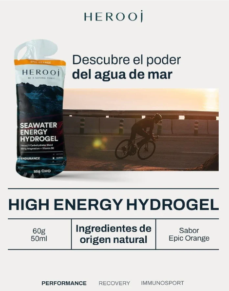 Seawater Energy Hydrogel - Epic Orange - 60g