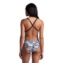 Bañador Arena Earth Swimsuit XCross Back Black White