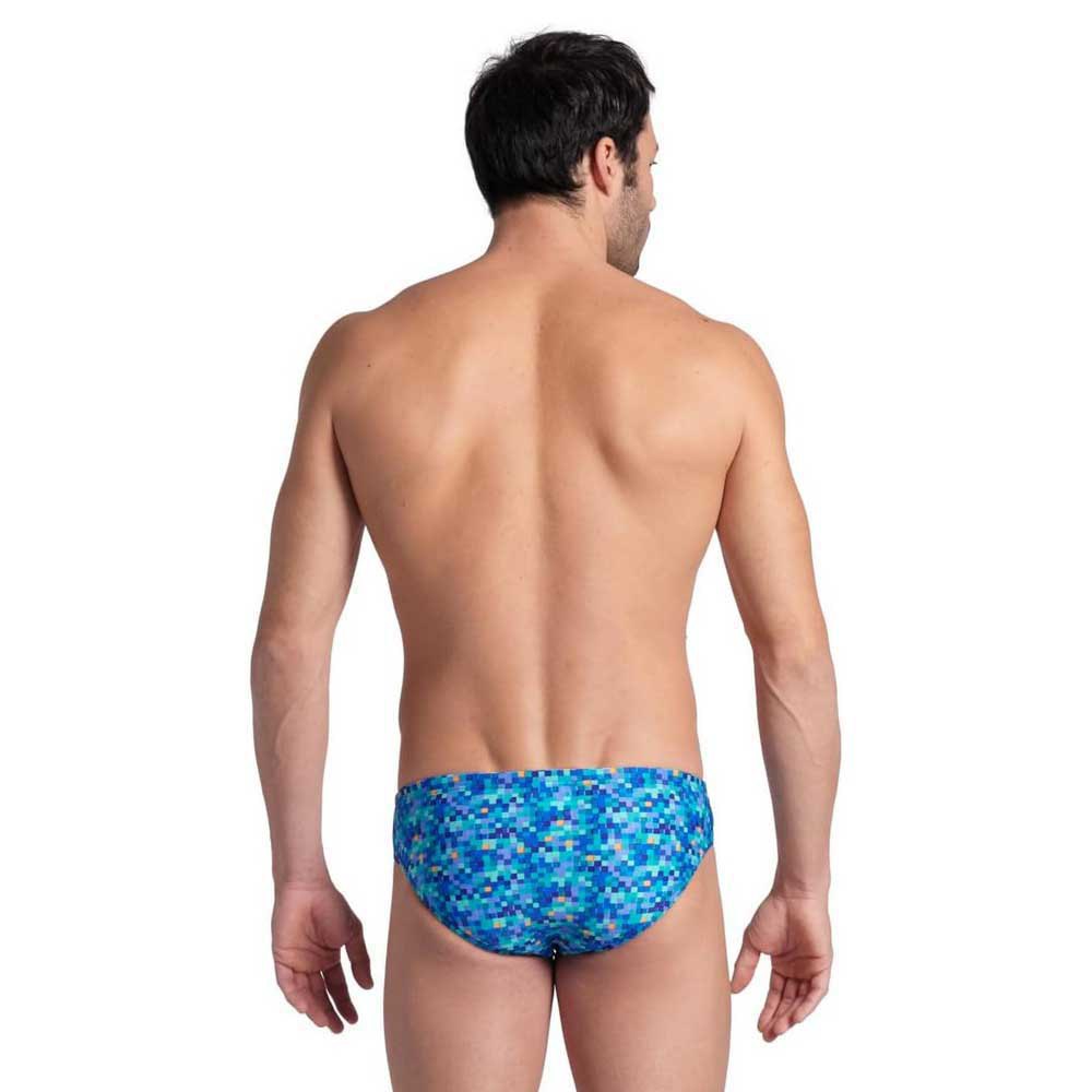 Bañador Arena PoolTiles Swim Brief Blue Multi