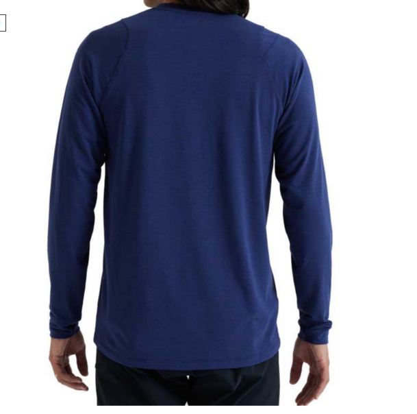 TRAIL JERSEY LS MEN DEEP MARINE