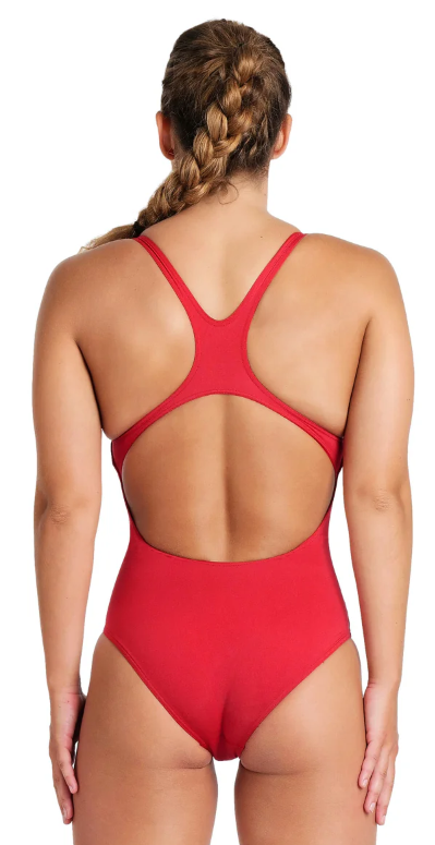 Bañador Team Swimsuit Swim Tech Solid Red/White