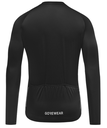 SPINSHIFT Long Sleeve Jersey Mens, black