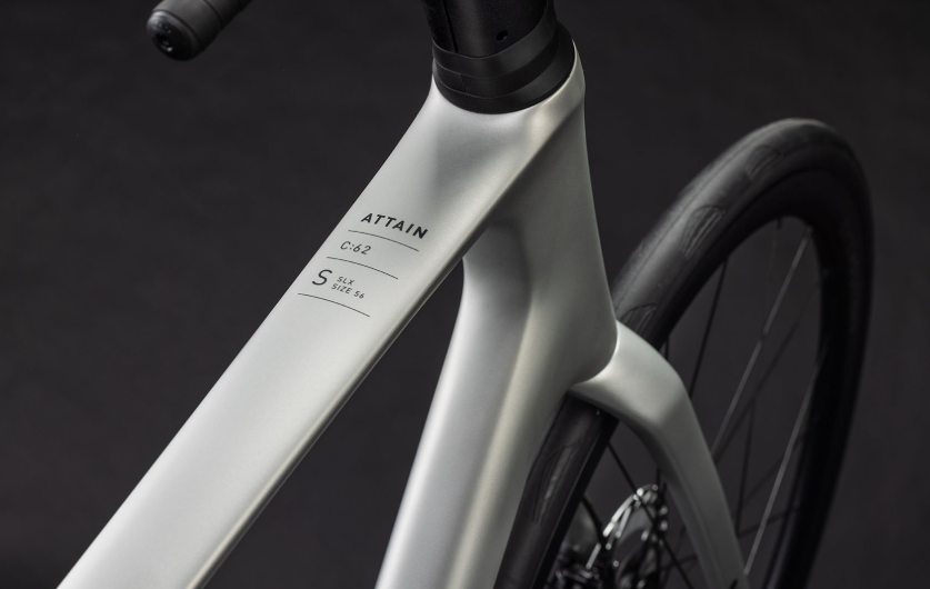 Bicicleta Cube Attain C:62 SLX sleekgrey´n´prism