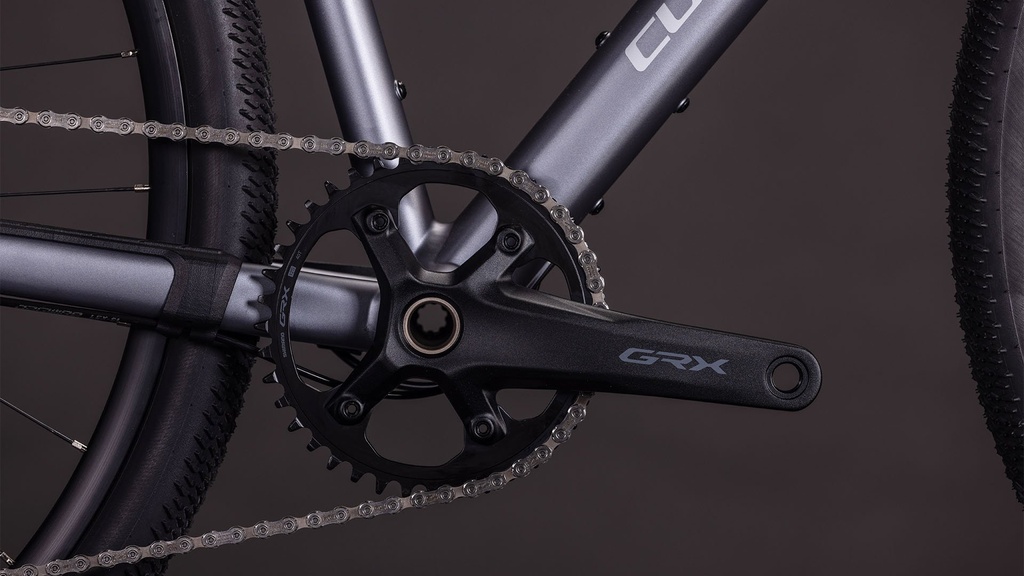 Bicicleta Cube Nuroad SLX ashgrey´n´grey