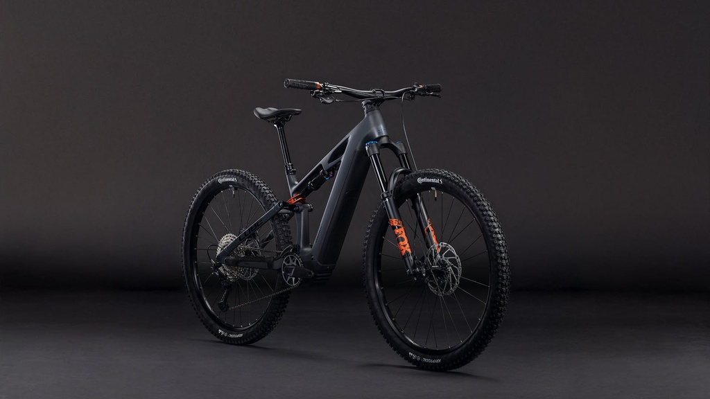 Bicicleta Cube Stereo Hybrid ONE44 HPC SLX 800 slabgrey´n´orange