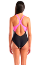 BAÑADOR ARENA DREAMING SWIMSUIT V BACK BLACK/SHOCKING