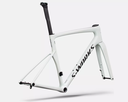 Cuadro S-Works Tarmac SL9 Gloss White Silver Metallic / Obsidian Metallic
