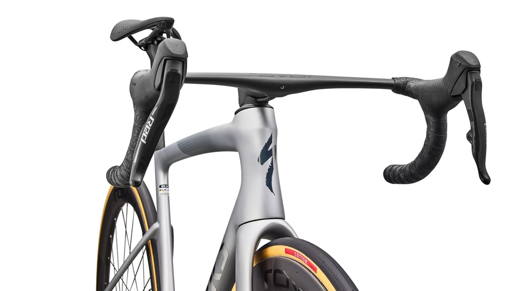 Bicicleta Specialized S-Works Tarmac SL9 Silver Dust / Gloss Chrome