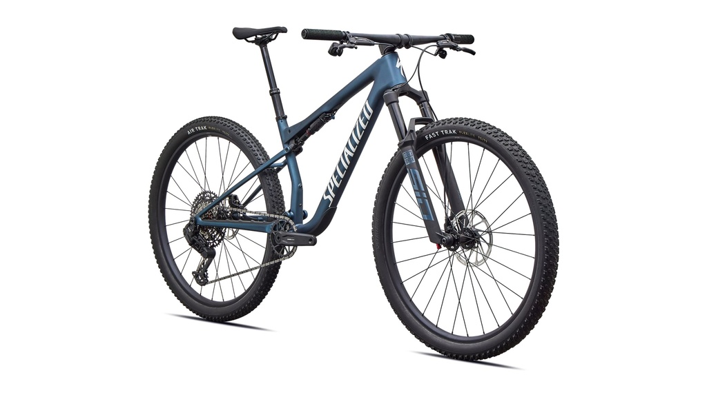 Bicicleta Specialized Epic 9 Satin Cast Blue Metallic / White