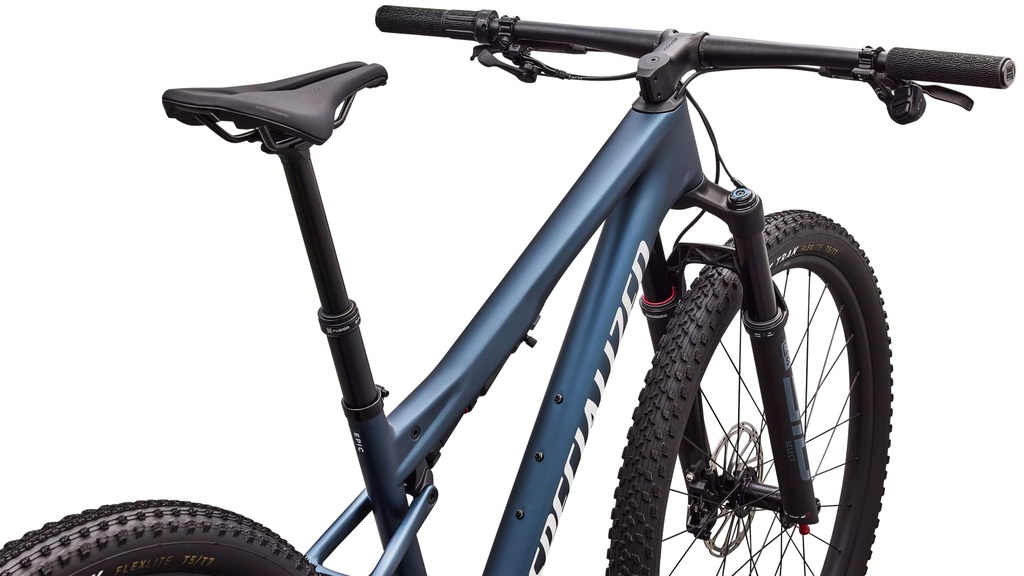 Bicicleta Specialized Epic 9 Satin Cast Blue Metallic / White