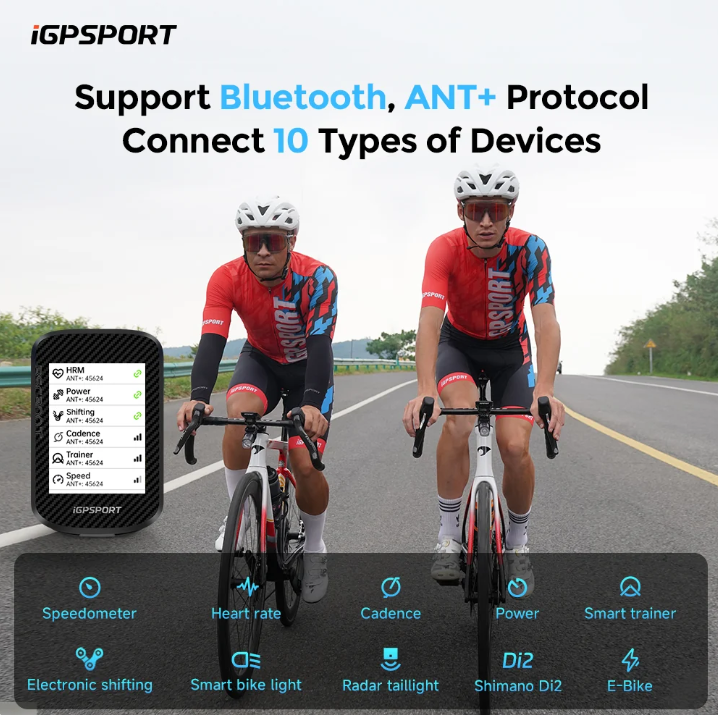Ciclocomputador Inteligente IGPsport BSC300T 32g