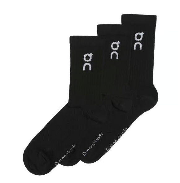 Logo Sock 3-Pack Unisex Black