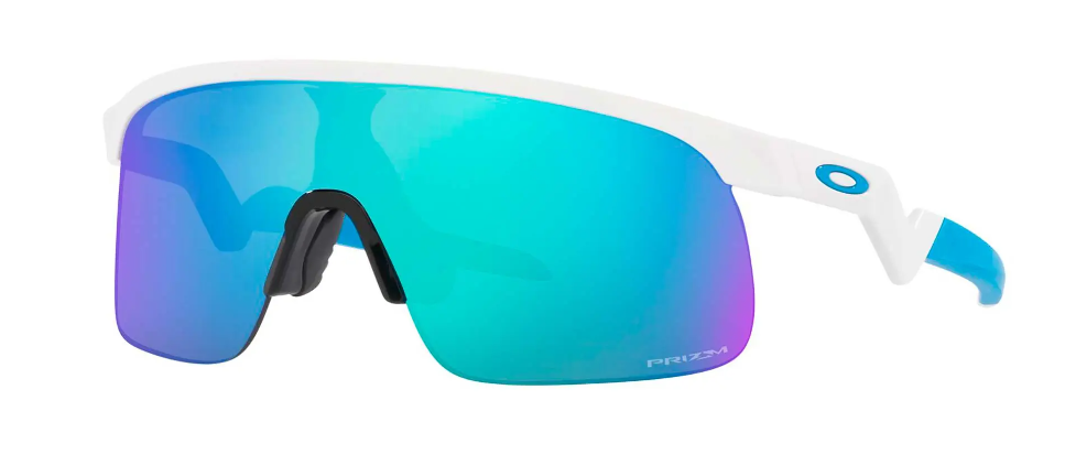 Oakley Resistor Polished White w/Prizm Sapphire