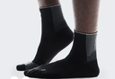 Performance Run Sock Mid U Black / Eclipse