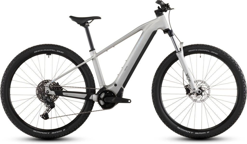 Bicicleta Cube Reaction Hybrid ONE 800 sleekgrey´n´prism