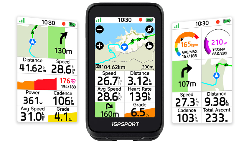 CICLOCOMPUTADOR INTELIGENTE CON GPS BINAVI-AIR