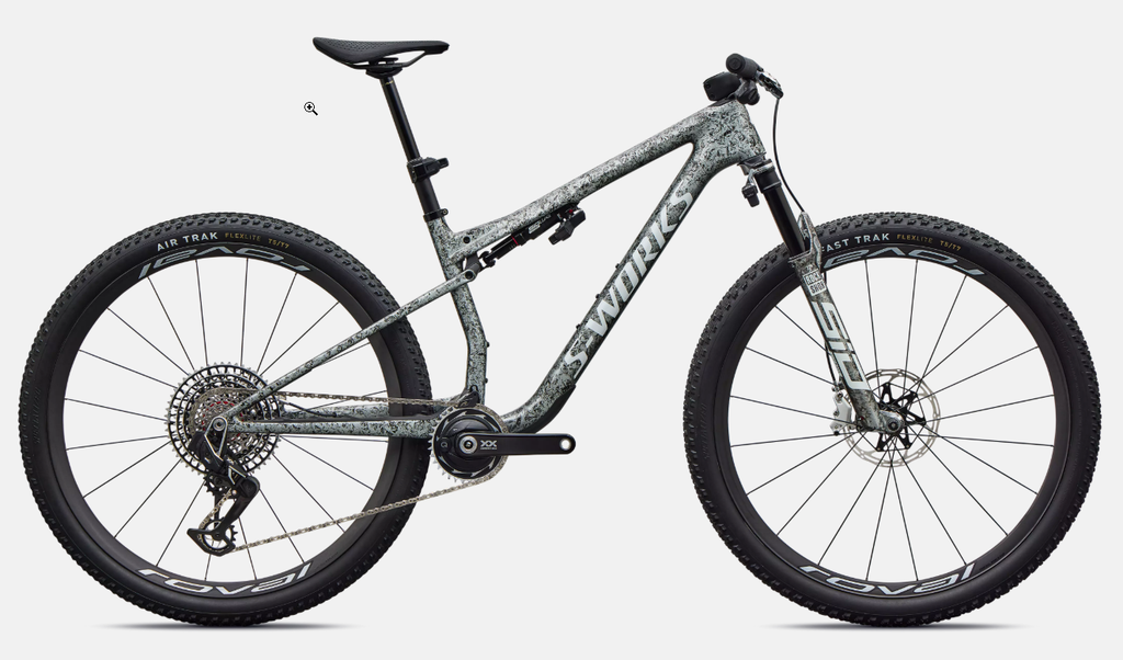 Bicicleta Specialized S-Works Epic 9 Gloss Met Obs Multi Impasto/ Metal Wht Silver