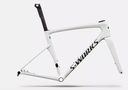 Cuadro S-Works Tarmac SL9 Gloss White Silver Metallic / Obsidian Metallic