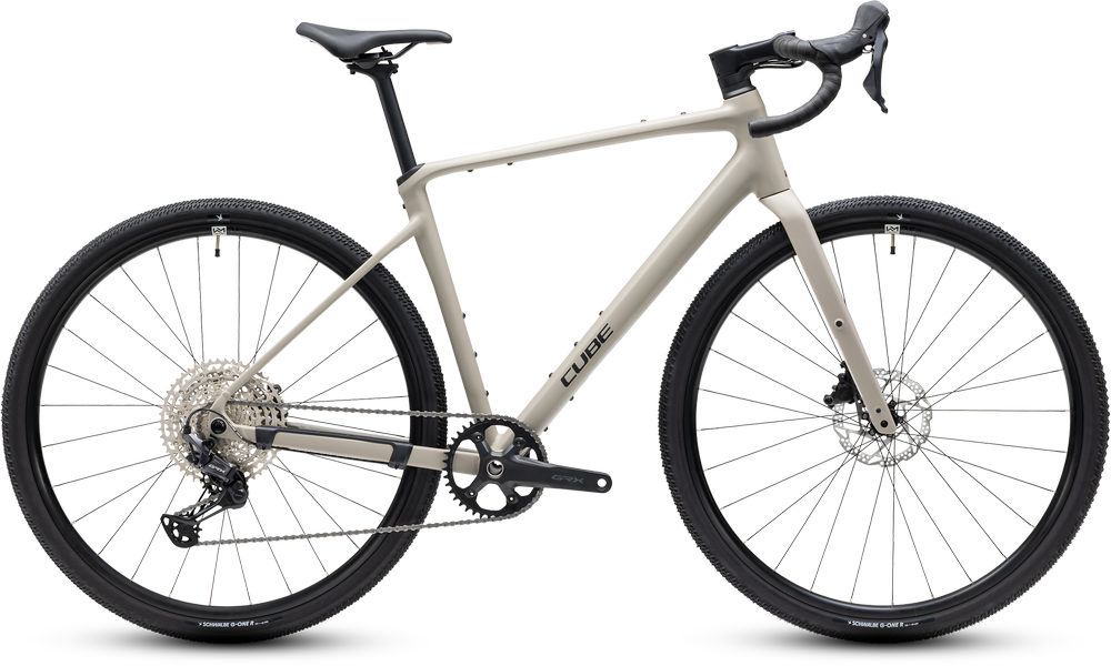 Bicicleta Cube Nuroad EX oatgrey´n´black