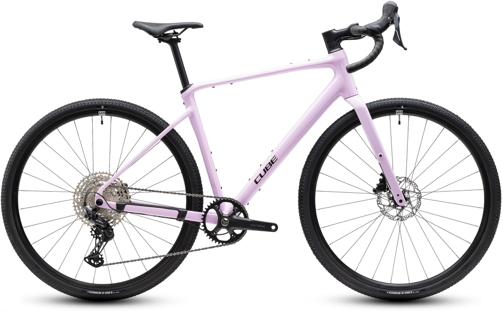Bicicleta Cube Nuroad EX bubblegum´n´black