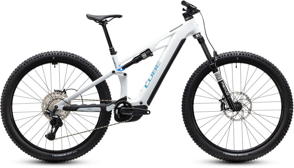 Bicicleta Cube Stereo Hybrid ONE44 HPC Pro 800 metallicwhite´n´blue