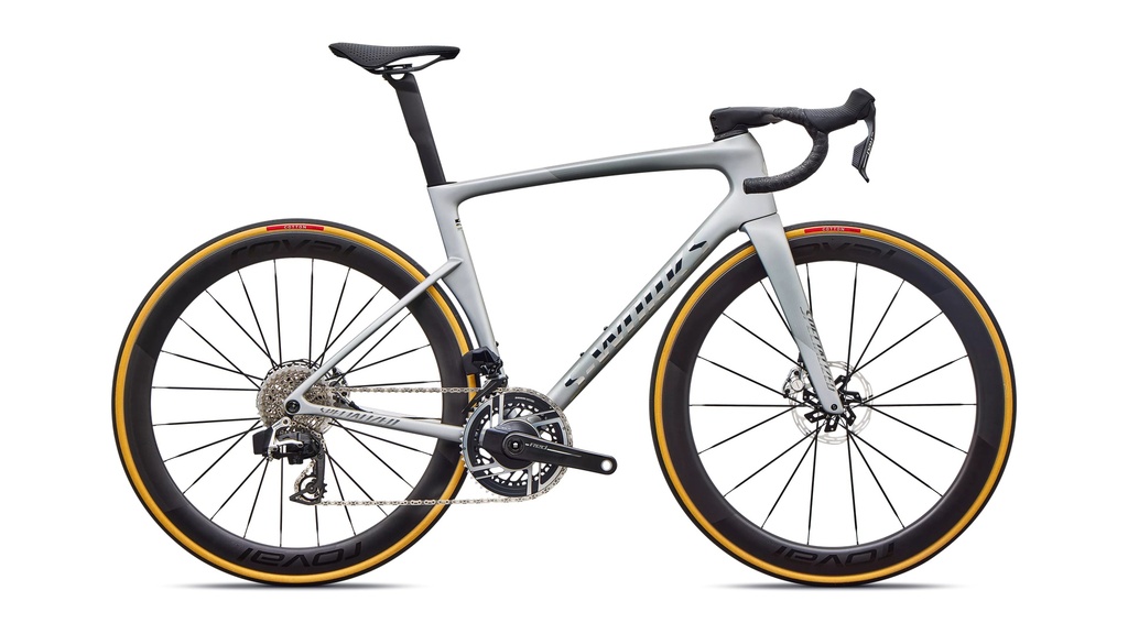 Bicicleta Specialized S-Works Tarmac SL9 Silver Dust / Gloss Chrome