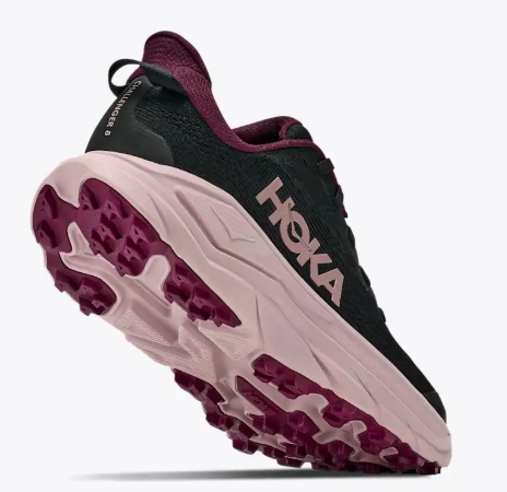 Zapatilla Hoka W Challenger 8 Black/Pink Opal