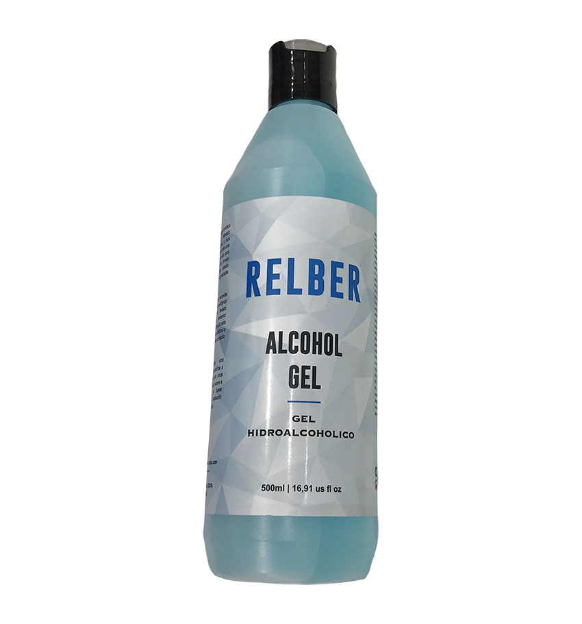 Relber Alcohol GEL 500ml Tapón Disc Top