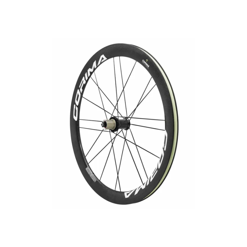 Rueda Corima 47mm WS Black 28" 700C 20R Cubierta Tras. TA DX Shim (3K)
