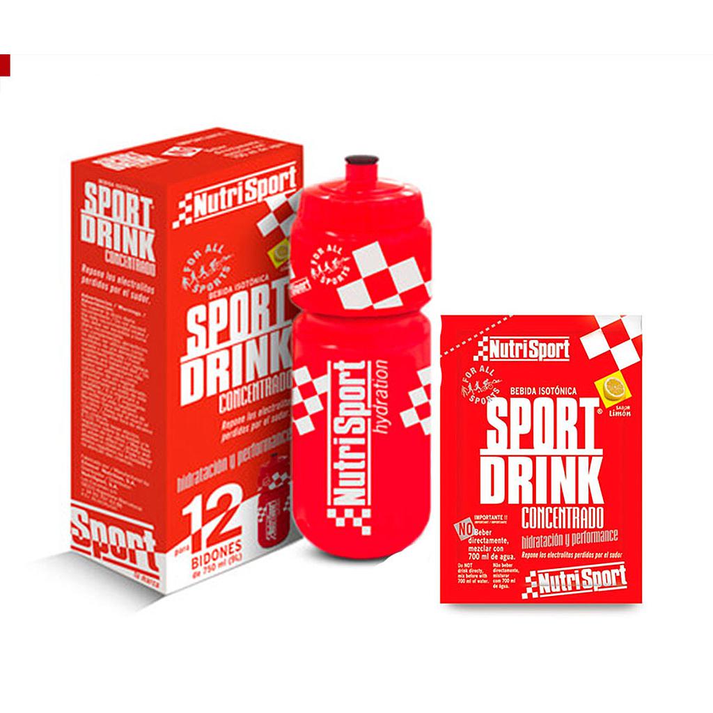 SPORTDRINK CONCENTRADO 12 SOBRES LEMON