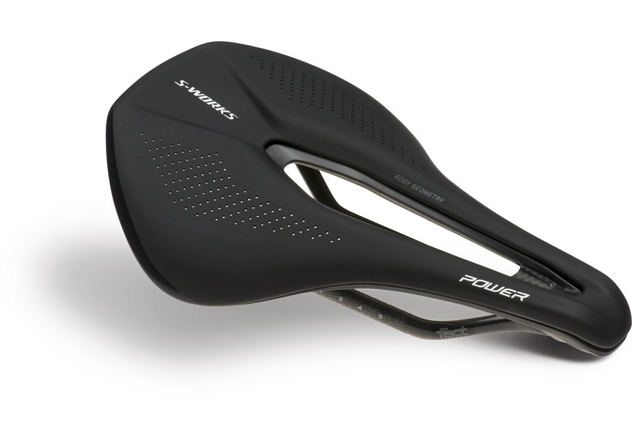 SW POWER CARBON SADDLE BLK 143