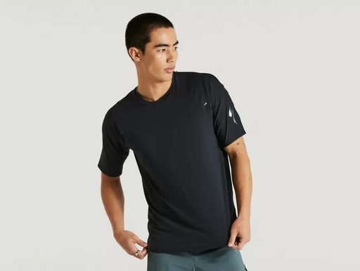 TRAIL AIR JERSEY SS MEN BLK