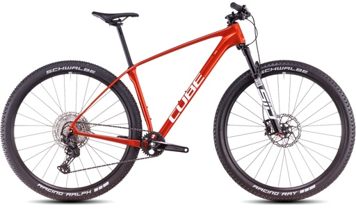 Bicicleta Cube Reaction C:62 Pro electricorange´n´spice