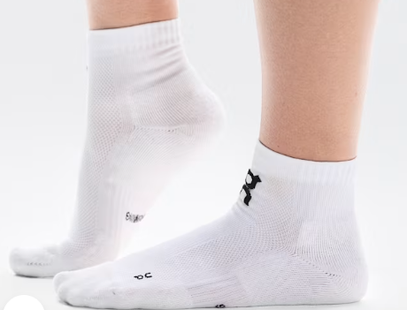 Core Run Sock Mid 2P U White