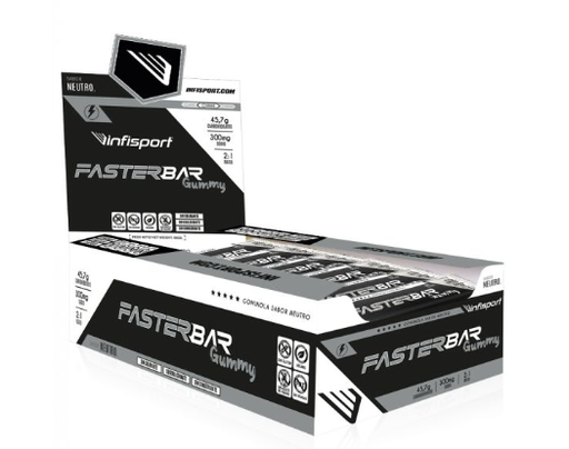 [17482] Barrita Infisport Faster Bar Gummy Neutro 2x30g