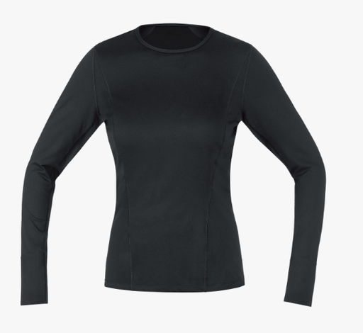 Camiseta manga larga M Mujer Base Layer Thermo Black