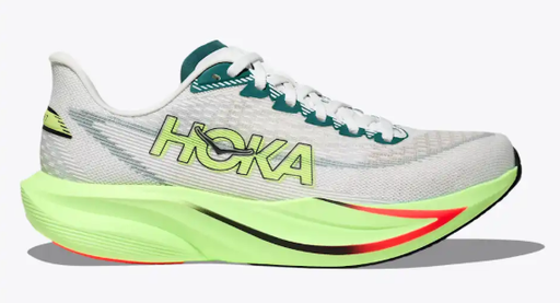ZAPATILLA HOKA MACH 7 FROST/NEON YUZU