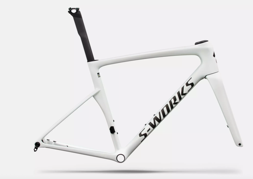 Cuadro S-Works Tarmac SL9 Gloss White Silver Metallic / Obsidian Metallic
