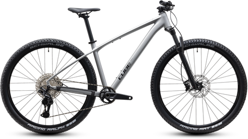 Bicicleta Cube Reaction Pro platinum´n´black