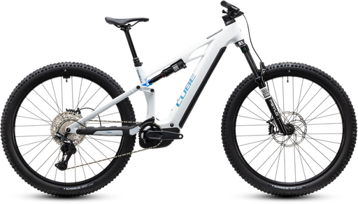 Bicicleta Cube Stereo Hybrid ONE44 HPC Pro 800 metallicwhite´n´blue