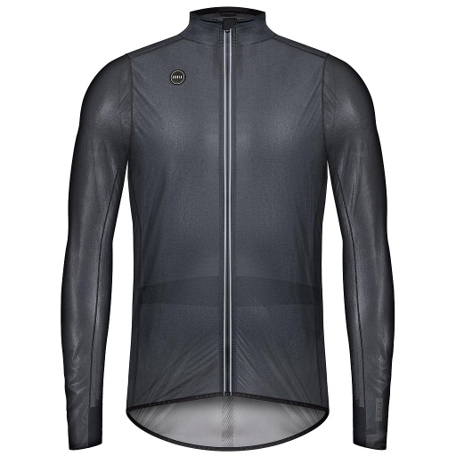 CHAQUETA LIGERA IMPERMEABLE PLUVIA UNISEX TRUE BLACK