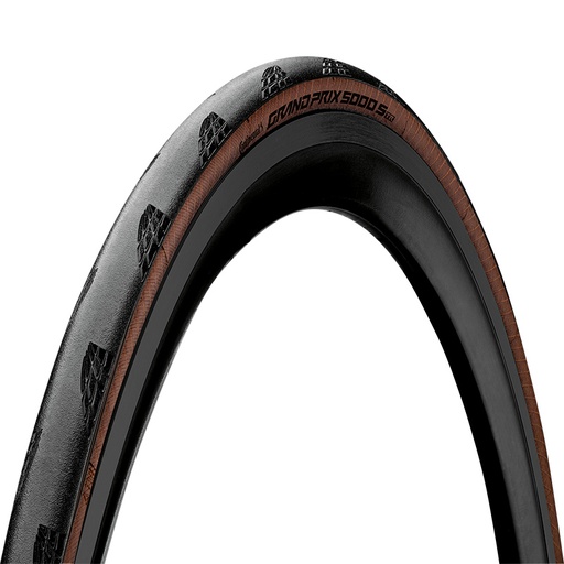 [101874] CONTINENTAL GRAND PRIX 5000 S 700x28 TUBELESS READY PLEGABLE NEGRO/TRANSPARENTE